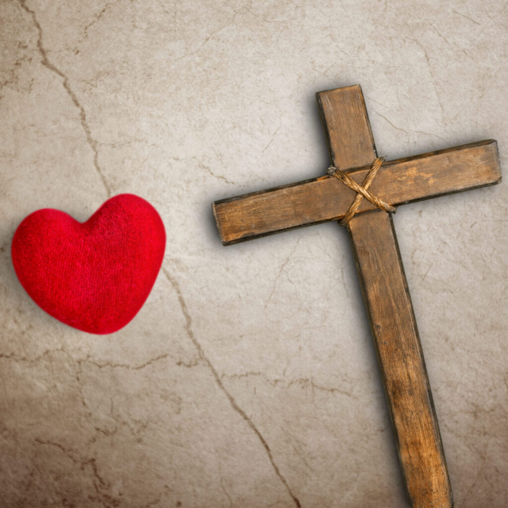Hart en kruis